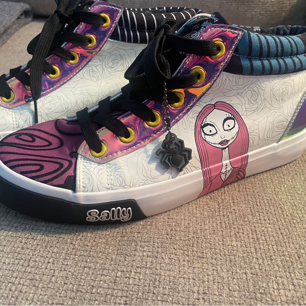 Disney’s Nightmare Before Christmas by Ground Up ~ Women’s Hi Top Sneakers